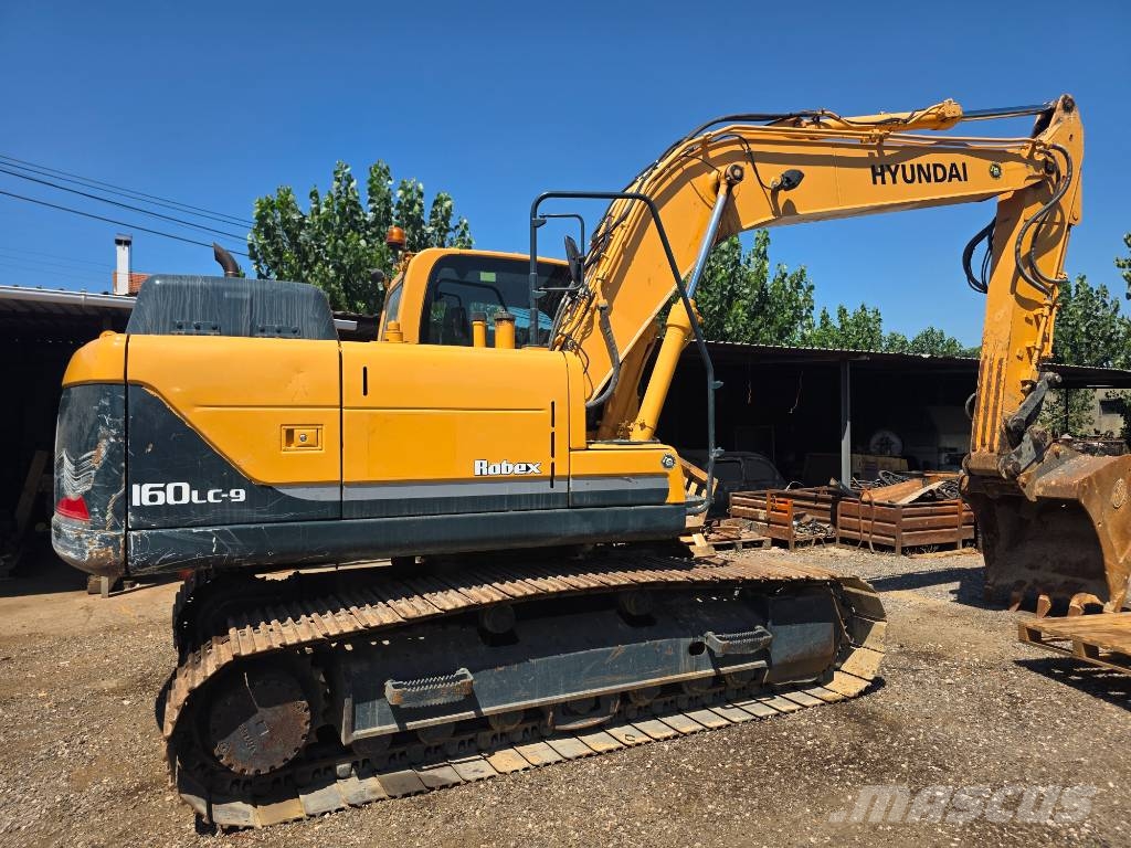 Hyundai Robex 160 LC-9 Rupsgraafmachines