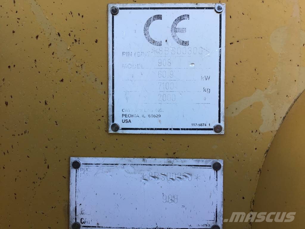 CAT 908 Wielladers