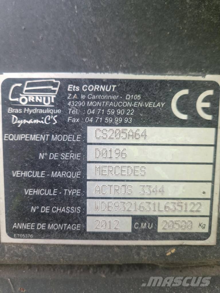 Mercedes-Benz Actros 3344 Грузовики-Самосвалы