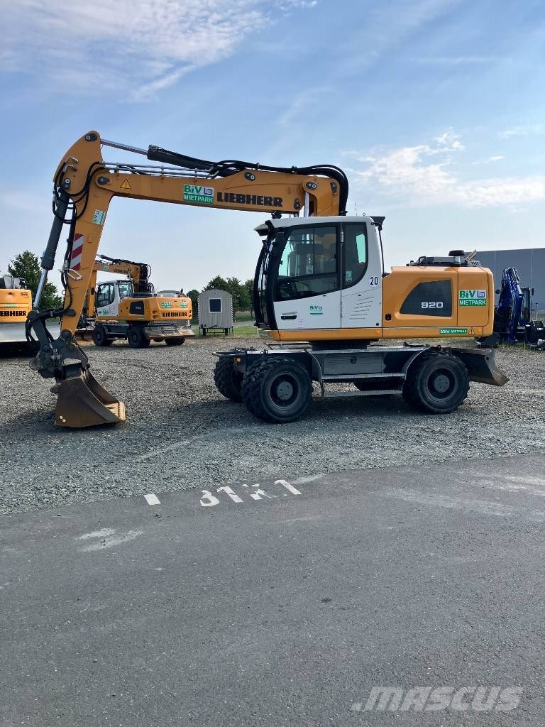 Liebherr A 920 Litronic Excavadoras de ruedas