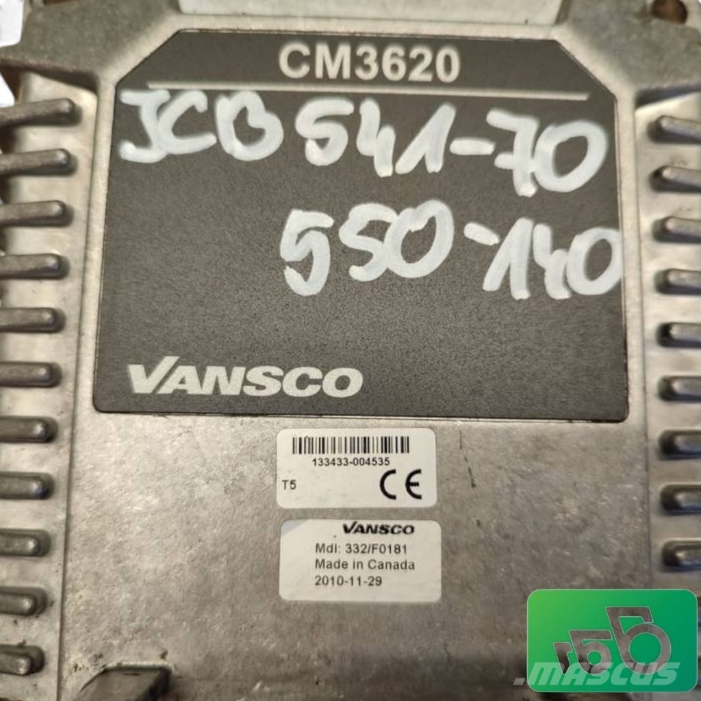 JCB Controller 332/F0181 ECU Vansco CM3620 541-70 Elektronika