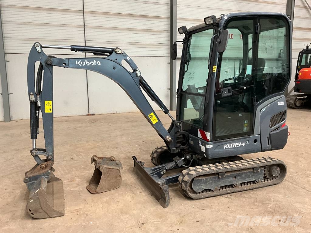 Kubota KX 019-4 حفارات صغيرة أقل من 7 طن (حفارات صغيرة)