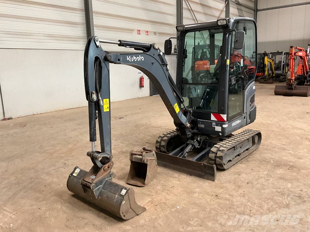 Kubota KX 019-4 حفارات صغيرة أقل من 7 طن (حفارات صغيرة)