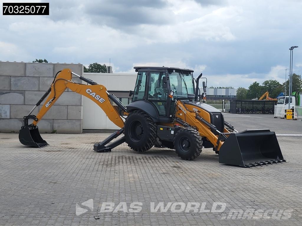 CASE 851 NX A/C - 4WD - Central Pivot Backhoe loaders