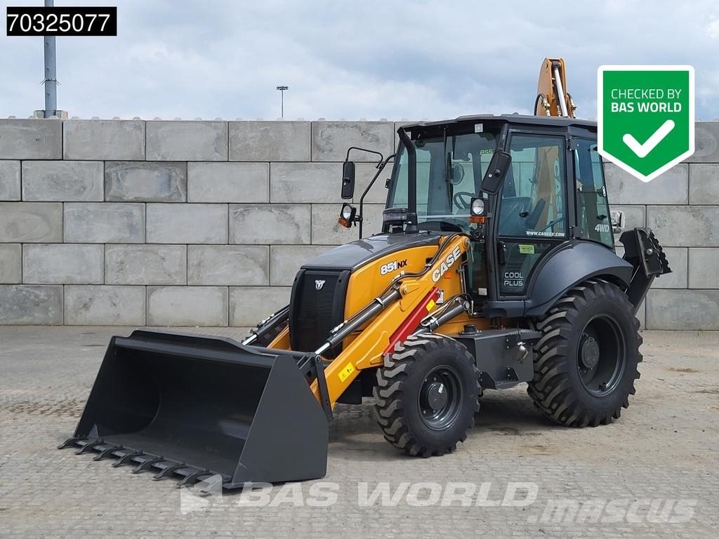 CASE 851 NX A/C - 4WD - Central Pivot Backhoe loaders