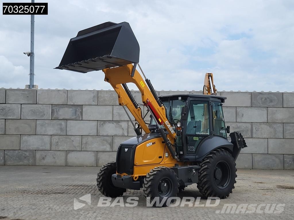 CASE 851 NX A/C - 4WD - Central Pivot Backhoe loaders