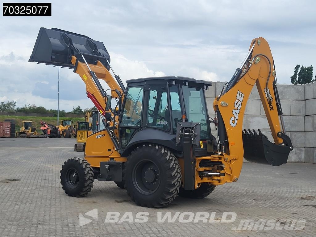 CASE 851 NX A/C - 4WD - Central Pivot Backhoe loaders