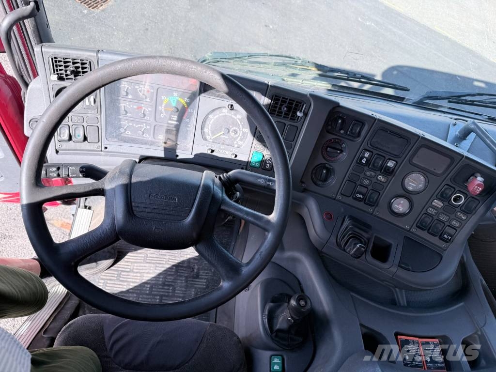 Scania 114G 380 8x2*6 Assmann 13,4 m3 PED Slamsuger Camiones aspiradores/combi