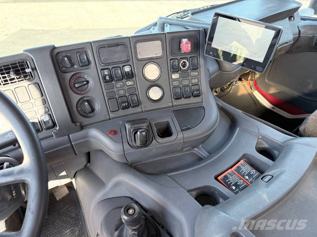 Scania 114G 380 8x2*6 Assmann 13,4 m3 PED Slamsuger Camiones aspiradores/combi