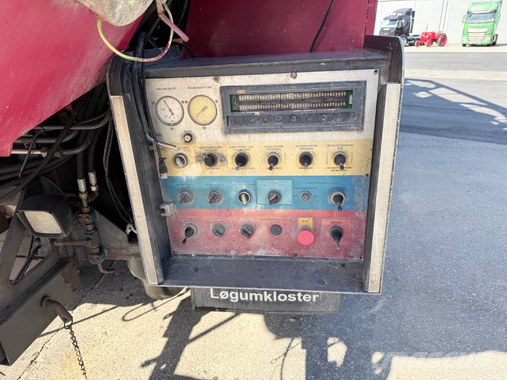 Scania 114G 380 8x2*6 Assmann 13,4 m3 PED Slamsuger Camiones aspiradores/combi