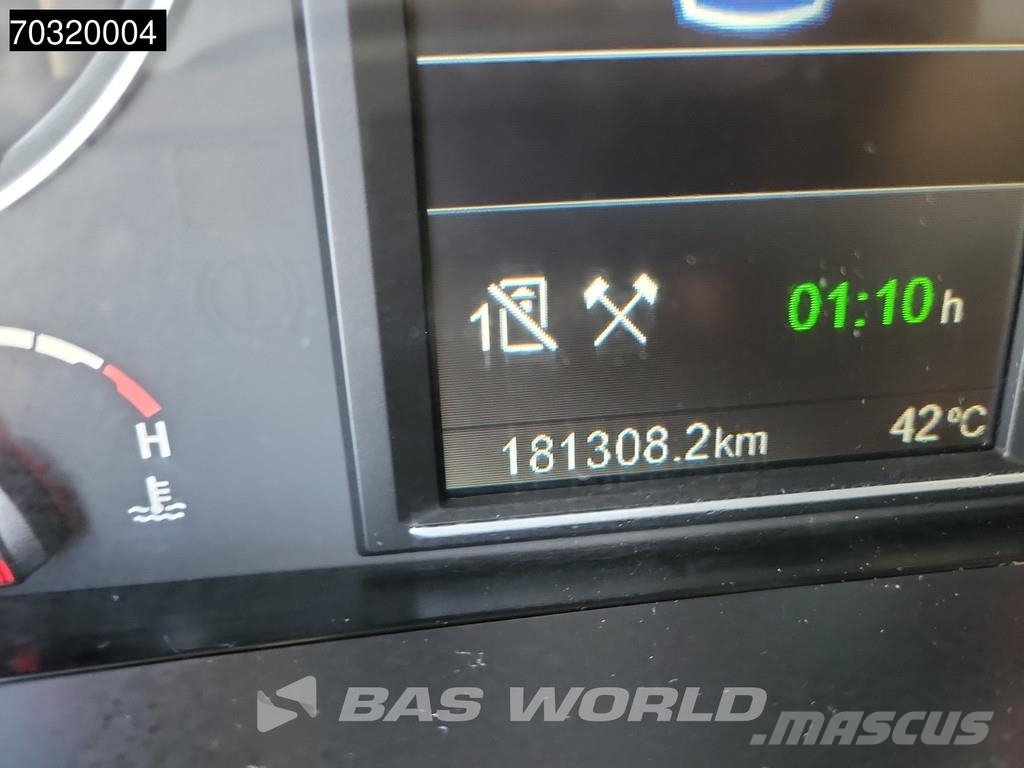 Scania G490 8X4 EFFER 1750/8S + JIB 6S Crane Kran Winch B Вантажівки-платформи/бокове розвантаження