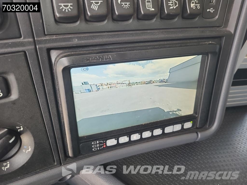 Scania G490 8X4 EFFER 1750/8S + JIB 6S Crane Kran Winch B Вантажівки-платформи/бокове розвантаження