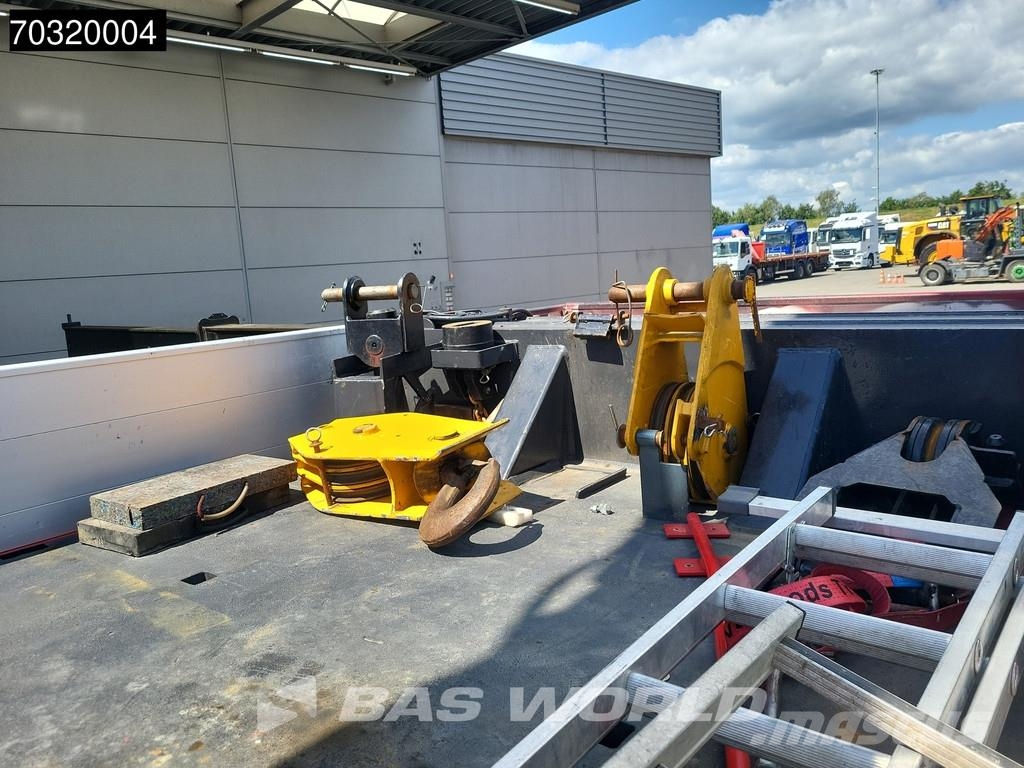 Scania G490 8X4 EFFER 1750/8S + JIB 6S Crane Kran Winch B Вантажівки-платформи/бокове розвантаження