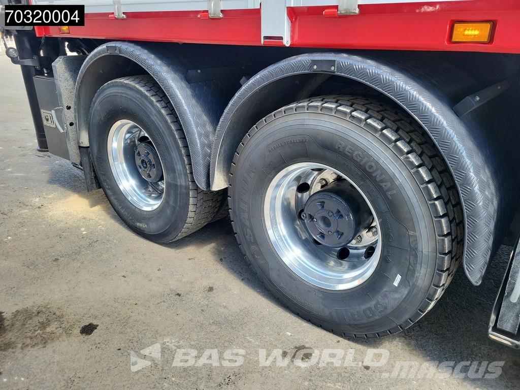 Scania G490 8X4 EFFER 1750/8S + JIB 6S Crane Kran Winch B Camiones de cama baja