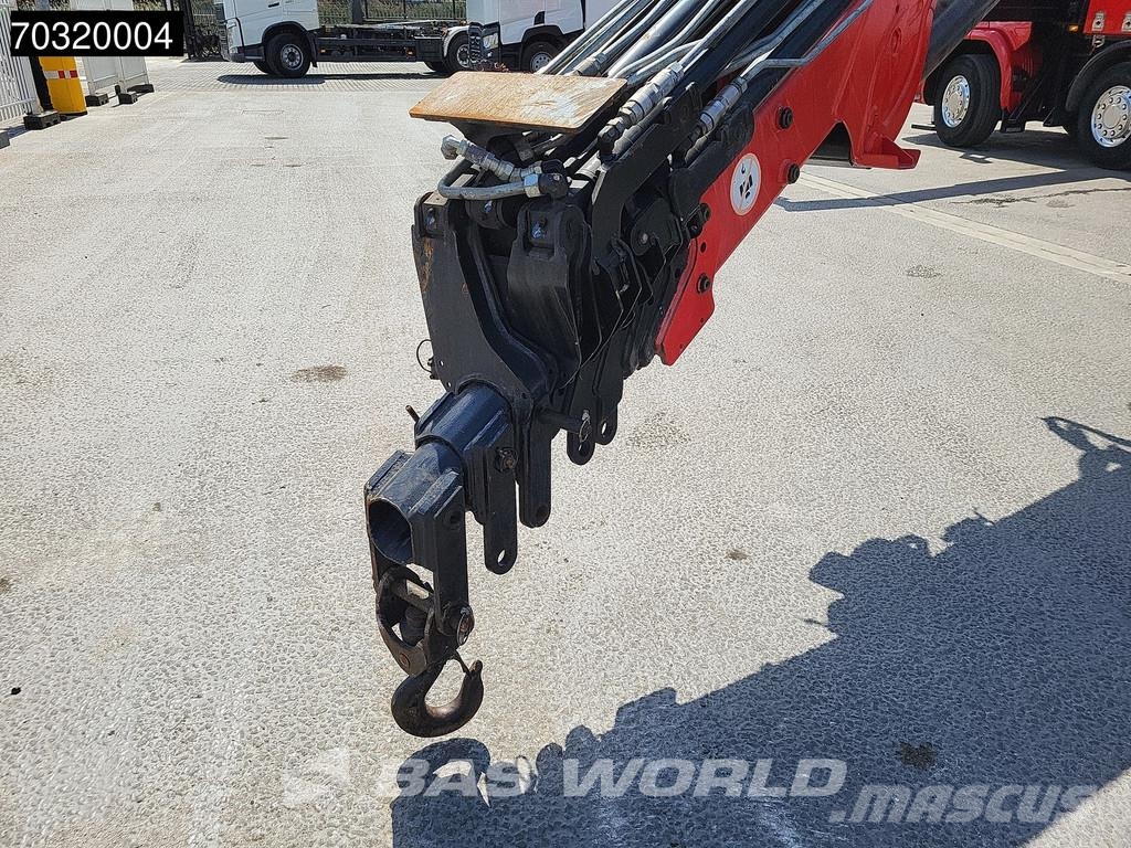 Scania G490 8X4 EFFER 1750/8S + JIB 6S Crane Kran Winch B Вантажівки-платформи/бокове розвантаження