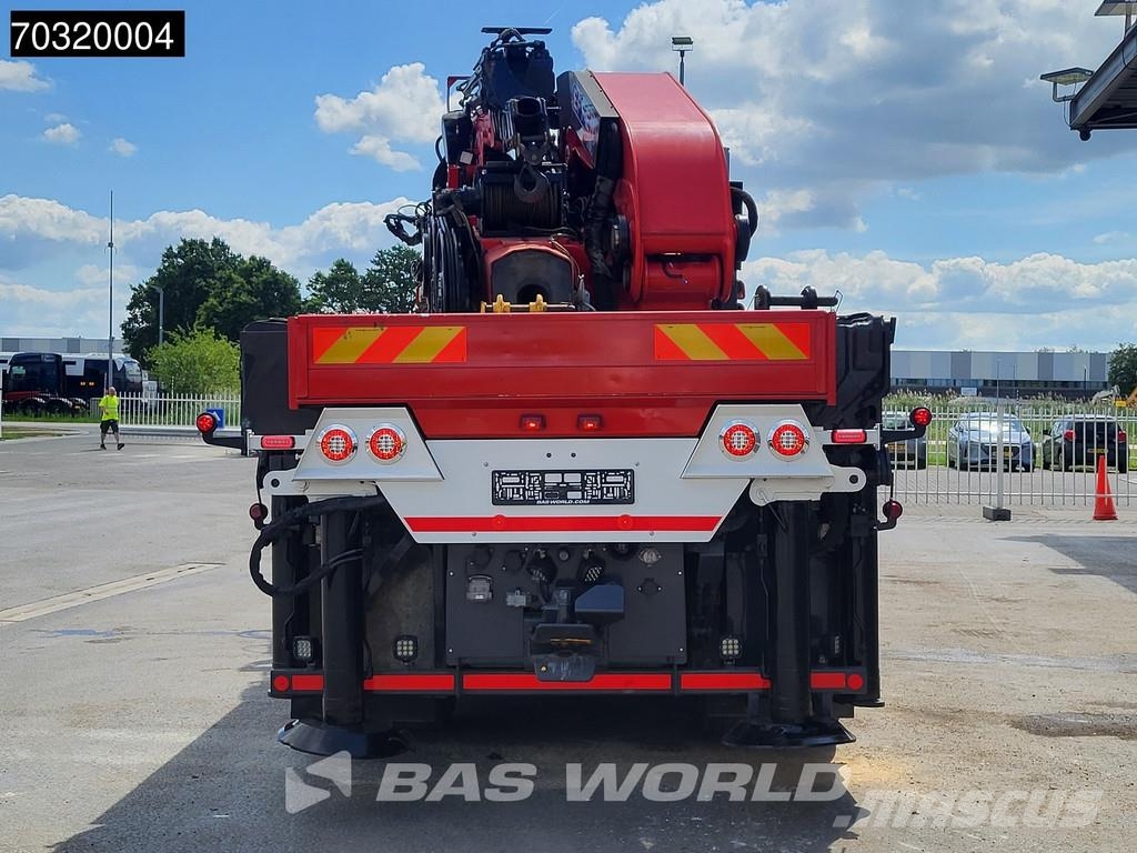 Scania G490 8X4 EFFER 1750/8S + JIB 6S Crane Kran Winch B Camiones de cama baja