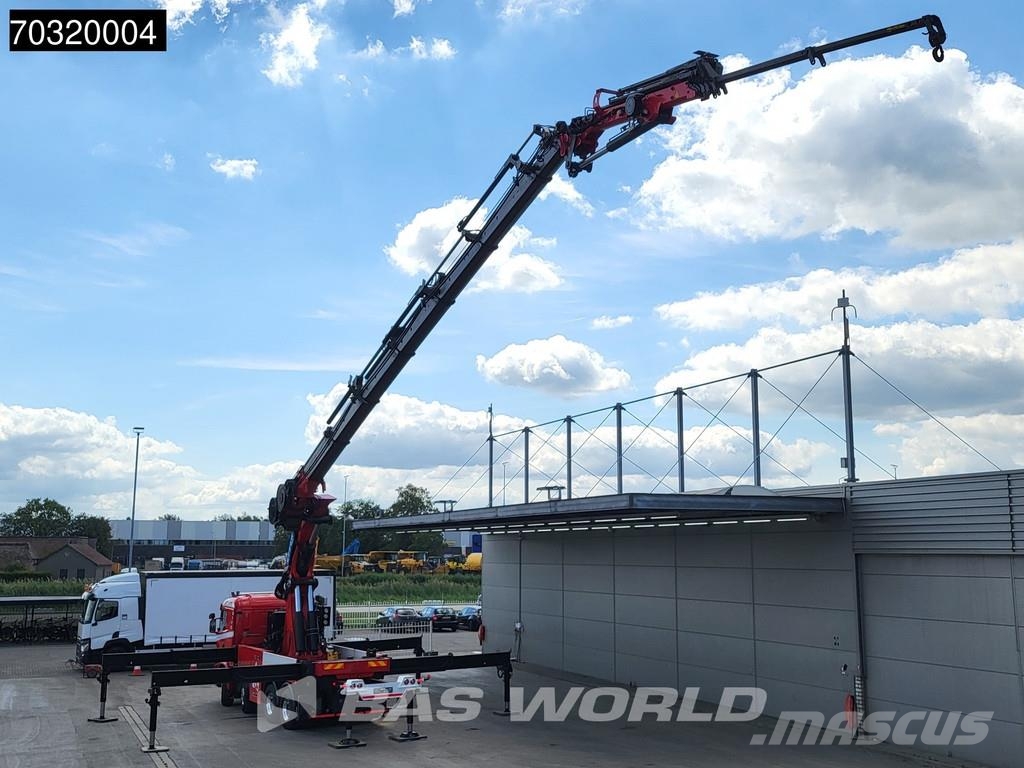 Scania G490 8X4 EFFER 1750/8S + JIB 6S Crane Kran Winch B Camiones de cama baja