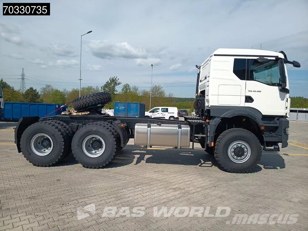 MAN TGS 40.480 TGS 6X6 NEW! 6x6 Full steel Automatic C Ťahače
