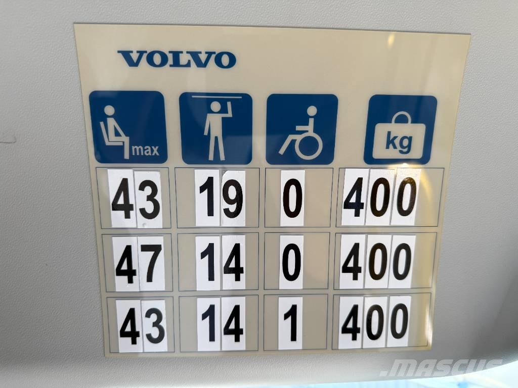 Volvo 8900. 12,2m. 19 Units! Intercity busser