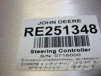 Contrôleur De Direction John Deere RE251348 D'occasion Pour Moissonneuse-batteuse, Tracteur