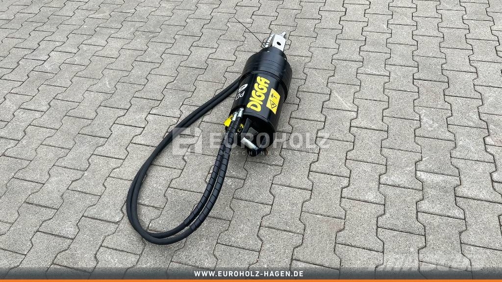  [Digga] Digga PD6 Erdbohrer Motor mit Schläuchen 2 Τρυπάνια