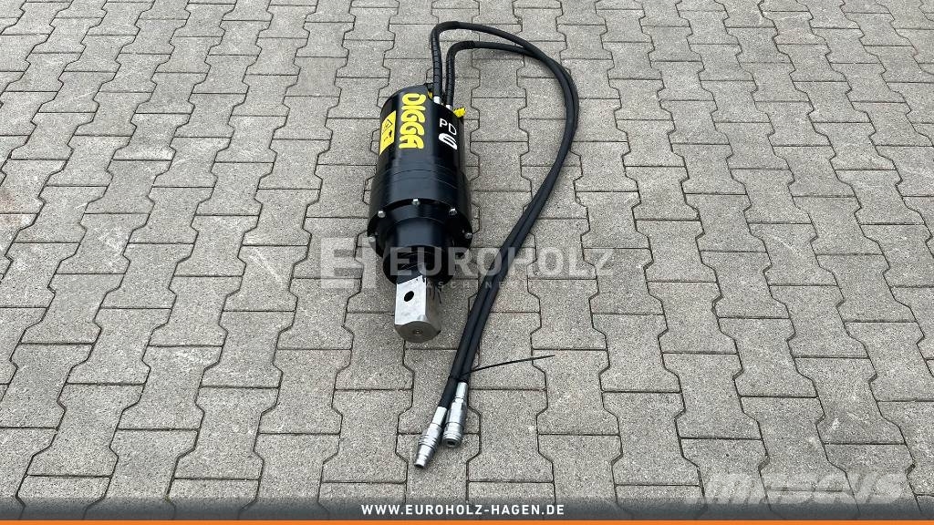  [Digga] Digga PD6 Erdbohrer Motor mit Schläuchen 2 Τρυπάνια