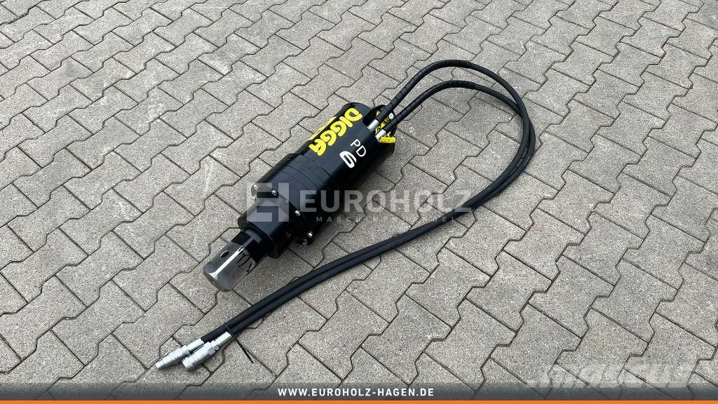  [Digga] Digga PD6 Erdbohrer Motor mit Schläuchen 2 Τρυπάνια