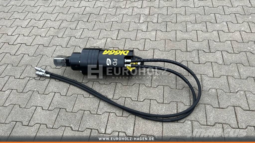  [Digga] Digga PD6 Erdbohrer Motor mit Schläuchen 2 Τρυπάνια