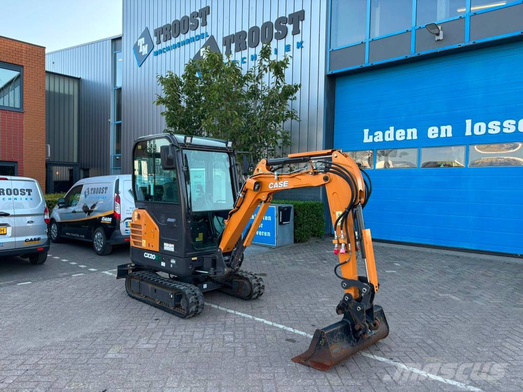 CASE CX 20 E Minigraafmachines < 7t