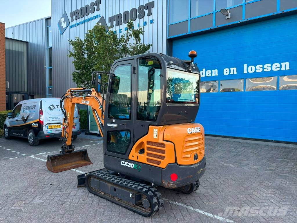 CASE CX 20 E Minigraafmachines < 7t