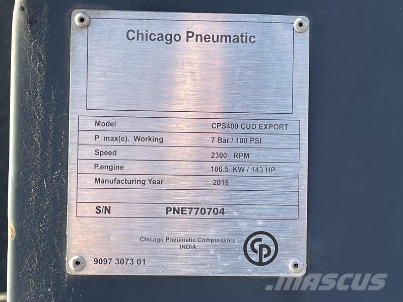 Chicago Pneumatic CPS 400 Kompressoren