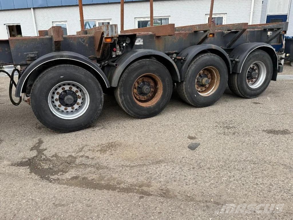 Kel-Berg 4 AXLE - BPW - EXTENDABLE - HOLZ/WOOD/HOUT Holztransportauflieger