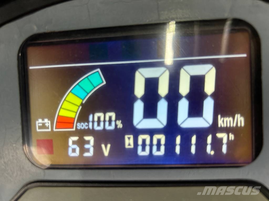 Sherpa FL20E 111 üzemóra li-ion akku triplex torony Elektriske trucker