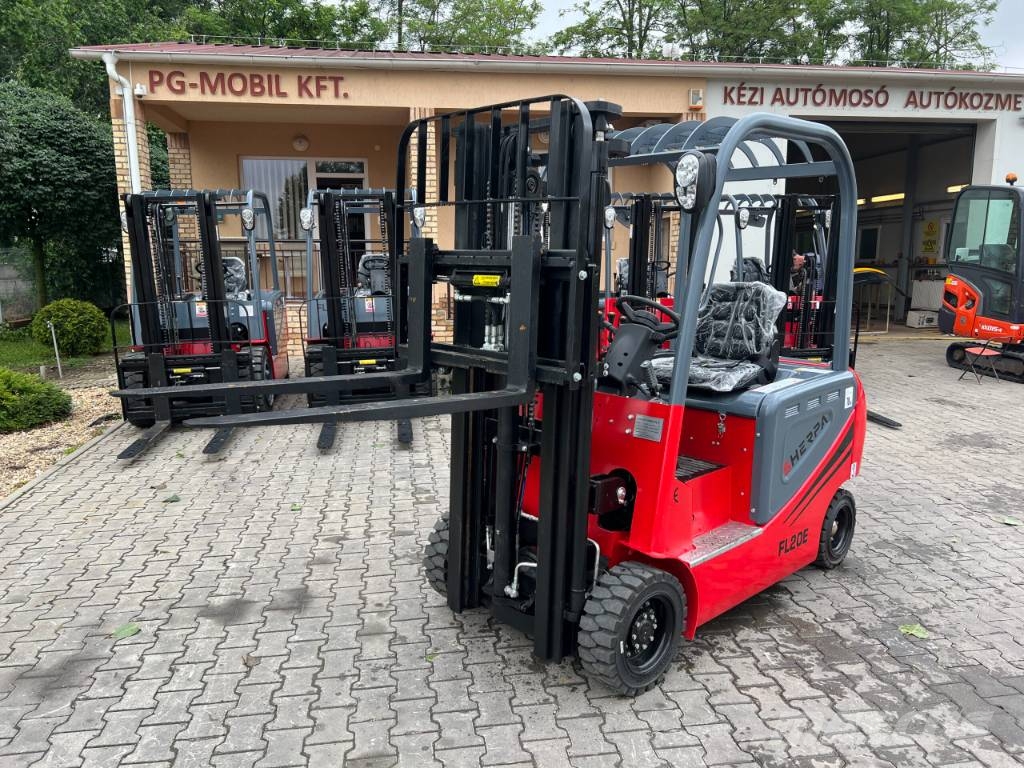 Sherpa FL20E 111 üzemóra li-ion akku triplex torony Elektriske trucker