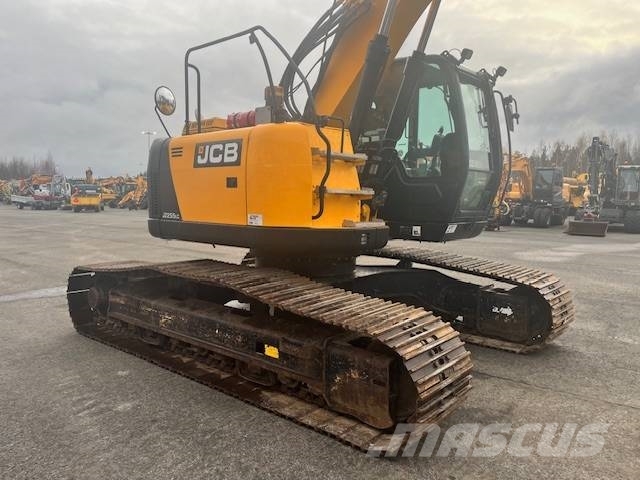 JCB JZ 255 LC / Tiltti+pihdit, Rasvari,Lämmitin Rupsgraafmachines