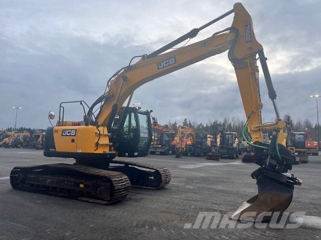 JCB JZ 255 LC / Tiltti+pihdit, Rasvari,Lämmitin Rupsgraafmachines