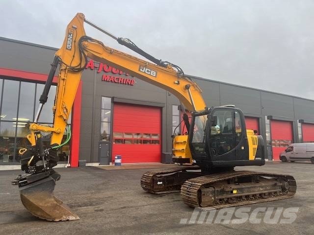 JCB JZ 255 LC / Tiltti+pihdit, Rasvari,Lämmitin Rupsgraafmachines