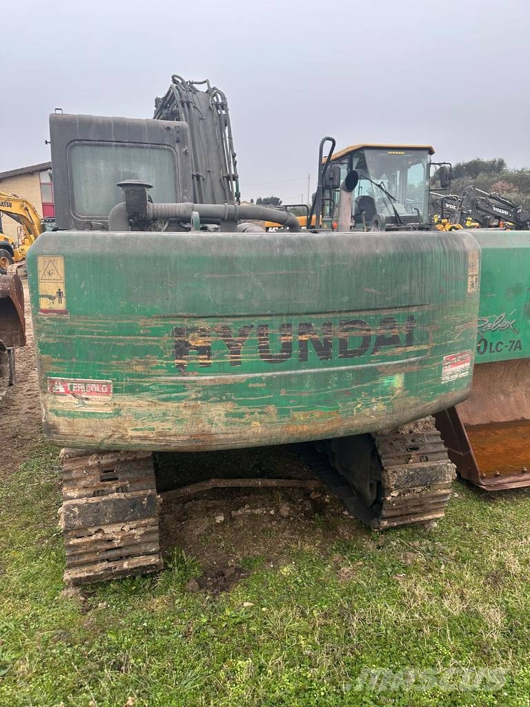 Hyundai Robex 160 LC Excavadoras sobre orugas