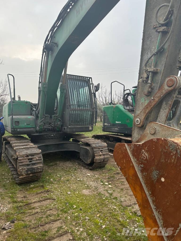 Hyundai Robex 160 LC Excavadoras sobre orugas