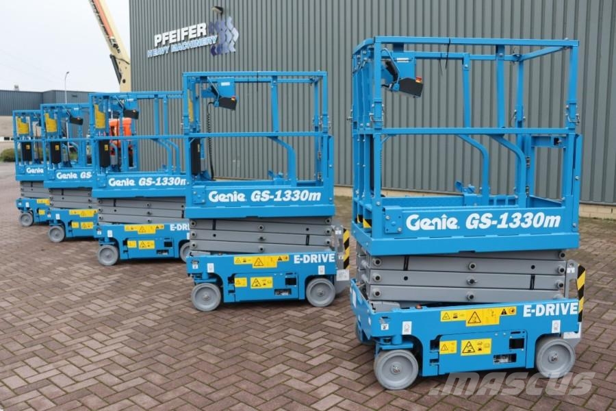 Genie GS1330M ALL-ELECTRIC DC DRIVE, 5.9M WORKING HEIGHT Schaarhoogwerkers