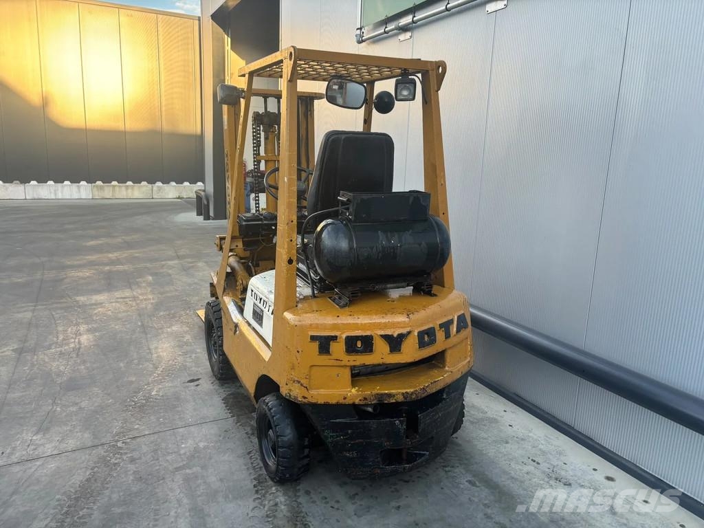 Toyota 1.5 Heftruck Gaasitõstukid