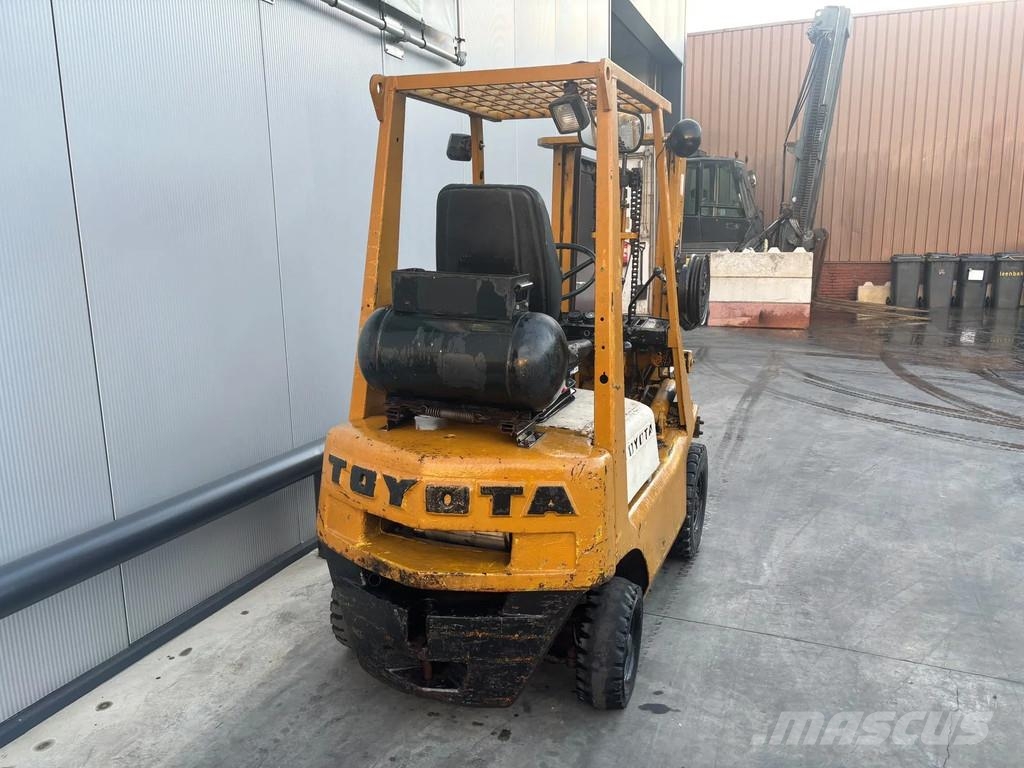Toyota 1.5 Heftruck Gaasitõstukid