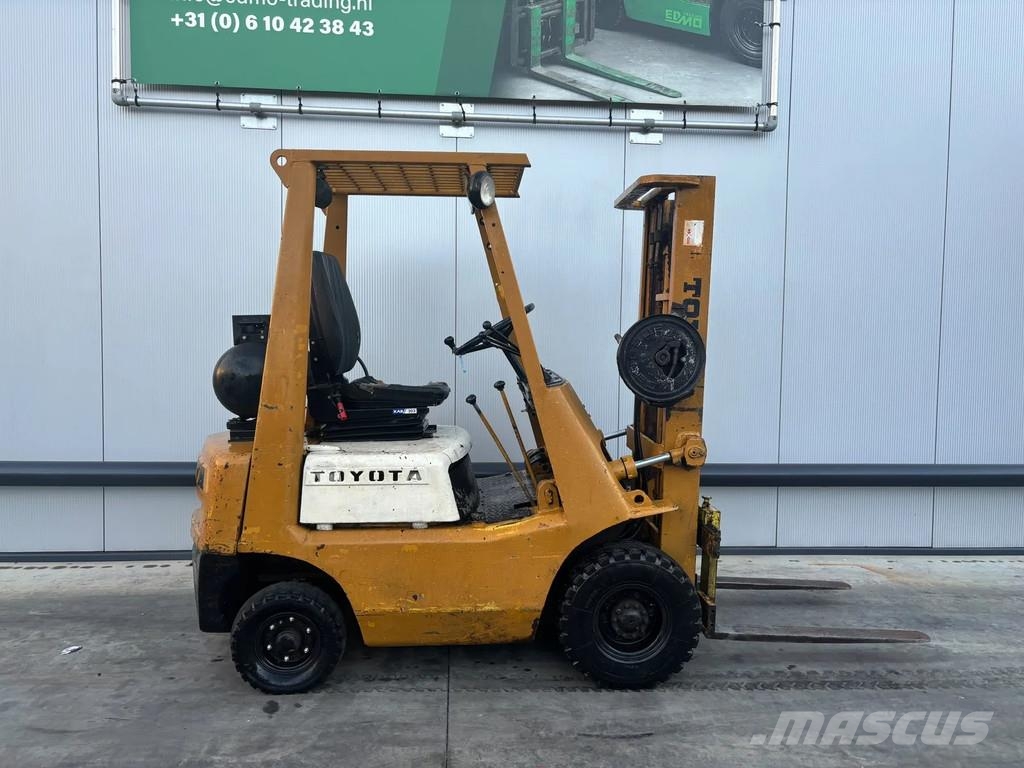 Toyota 1.5 Heftruck Gaasitõstukid