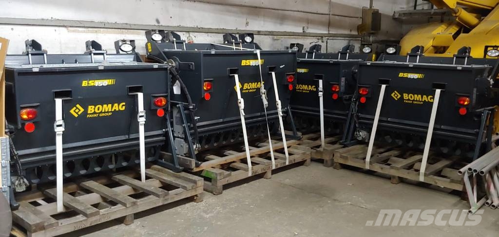Bomag BS 180 BS 150 Splittstreuer Homokszórók