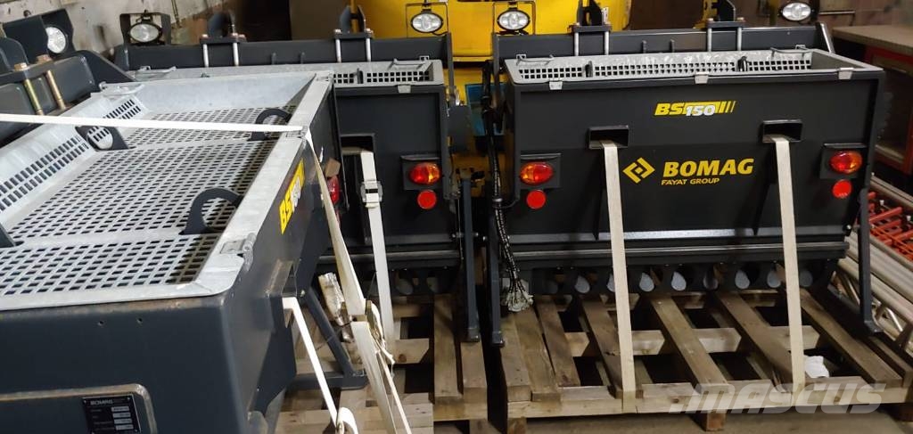 Bomag BS 180 BS 150 Splittstreuer Homokszórók