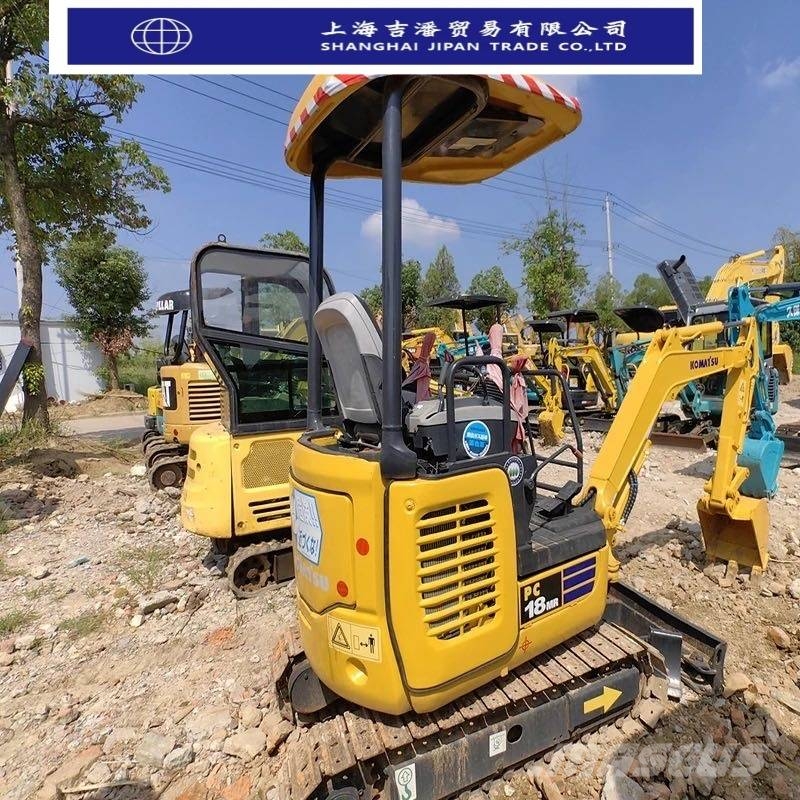 Komatsu PC 18 MR Mini bagri <7t