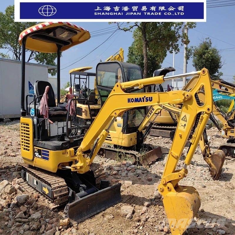 Komatsu PC 18 MR Mini bagri <7t