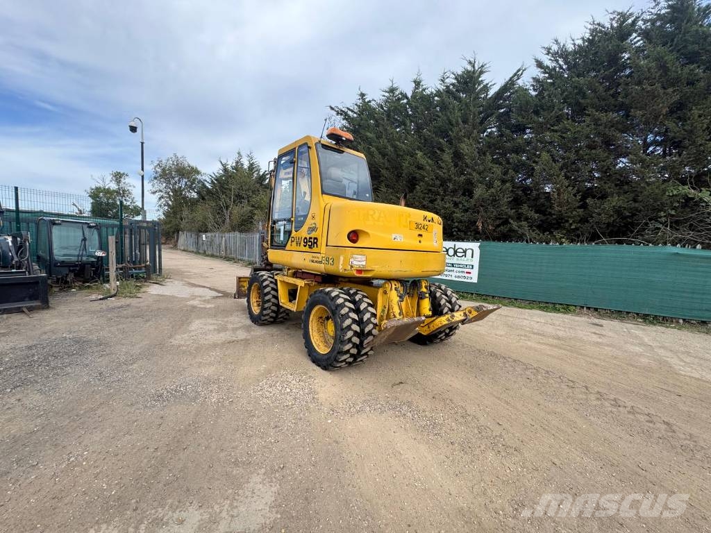Komatsu PW 95R Bageri na kotačima