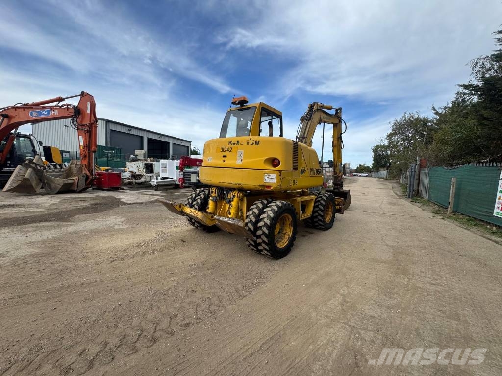 Komatsu PW 95R Bageri na kotačima