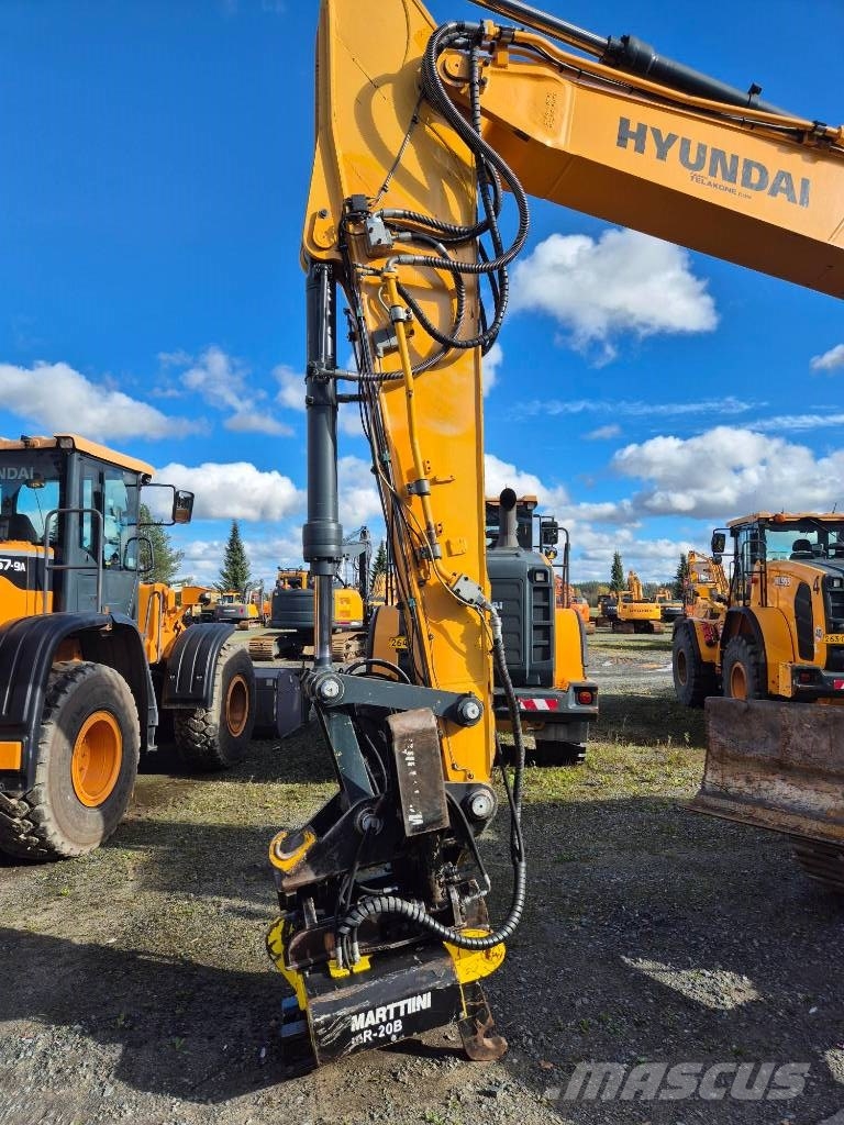 Hyundai HX180 LD Bageri guseničari